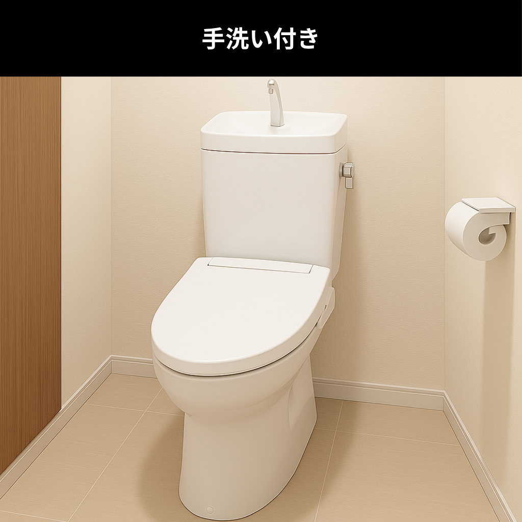アメージュ便器 手洗い付き