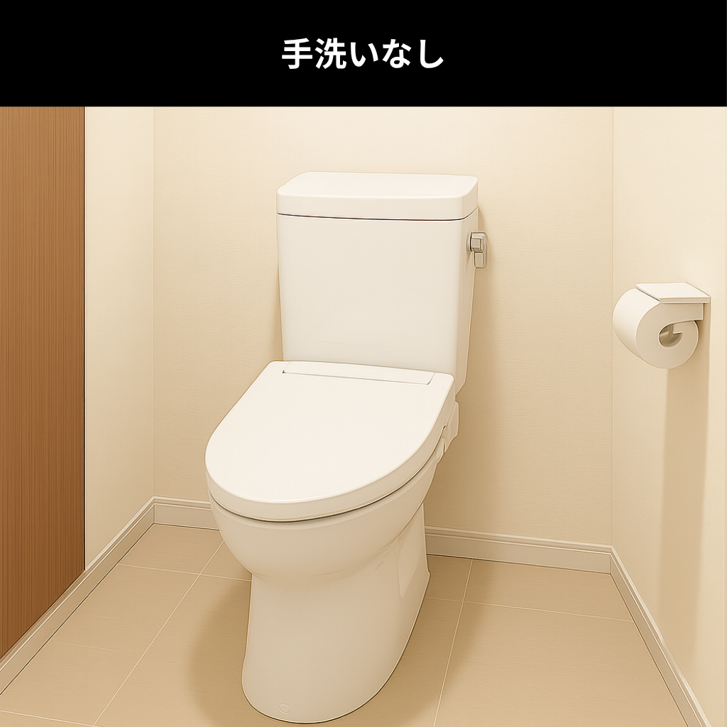 アメージュ便器 手洗いなし