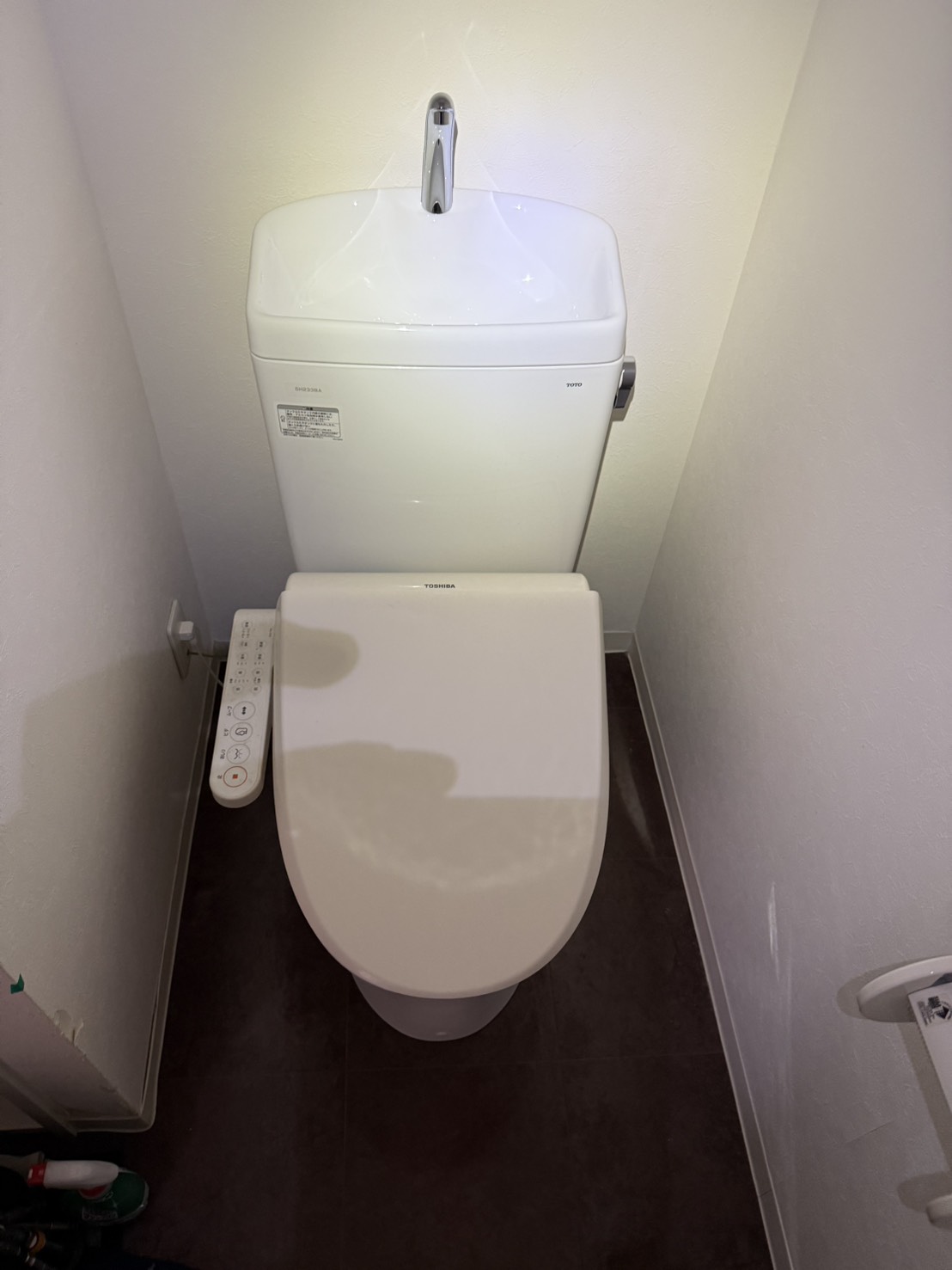 東京都足立区 TOTOピュアレストQR手洗い付き 施工後写真