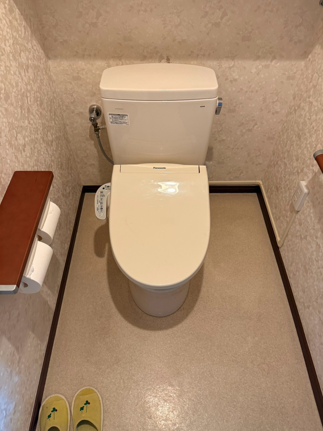 東京都荒川区 ピュアレストQR壁排水 手洗いなし 施工後写真