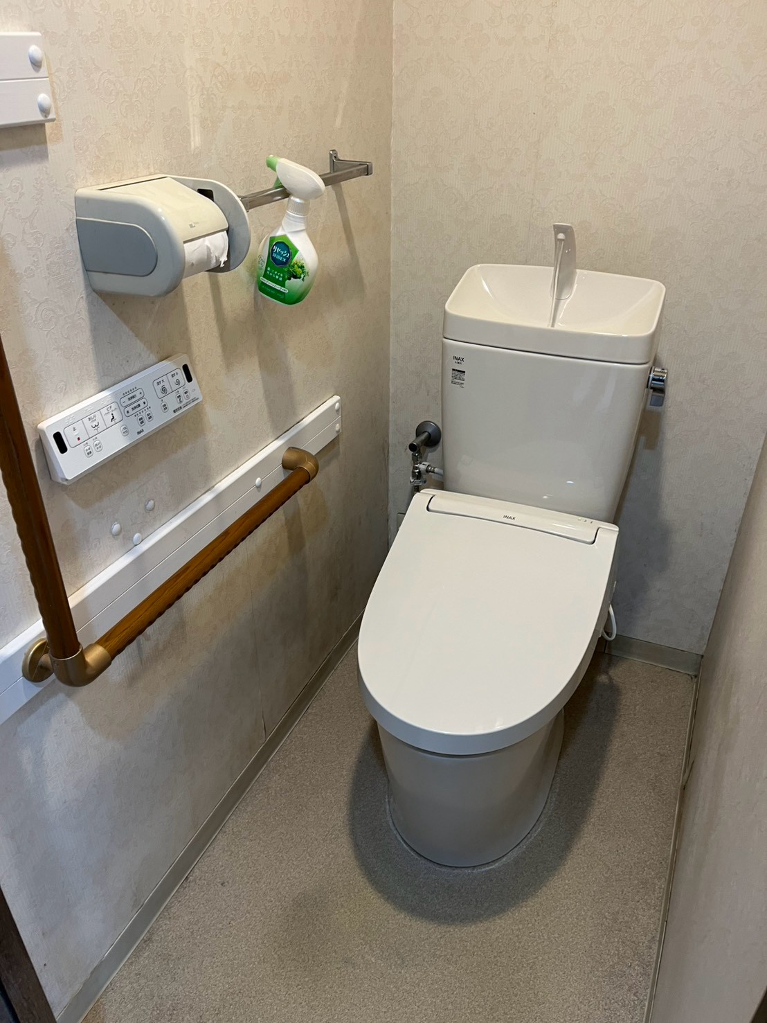 横浜市泉区 アメージュ便器 KA31 壁排水 施工後写真