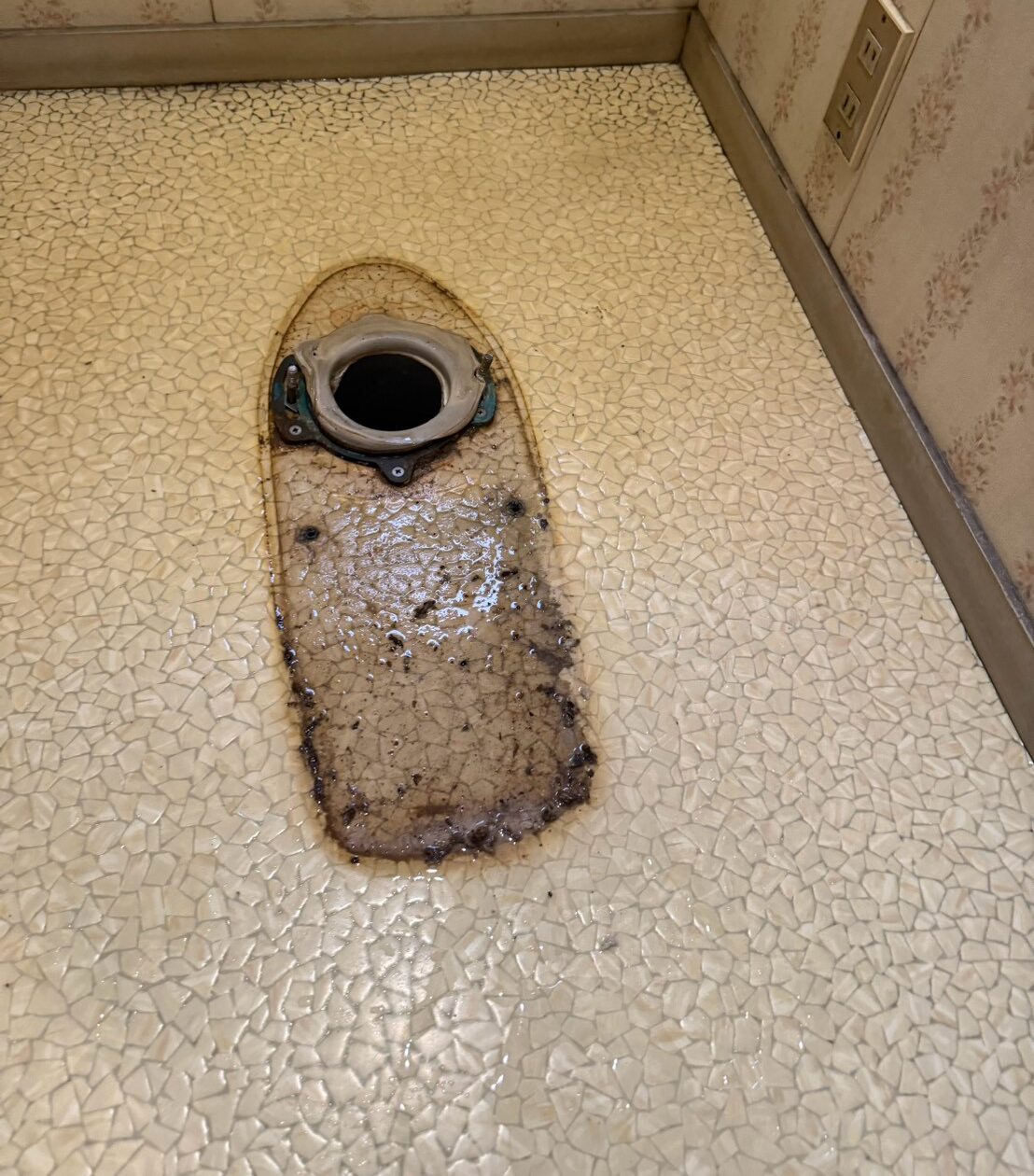 横浜市戸塚区 トイレ交換 アラウーノS160 施工中