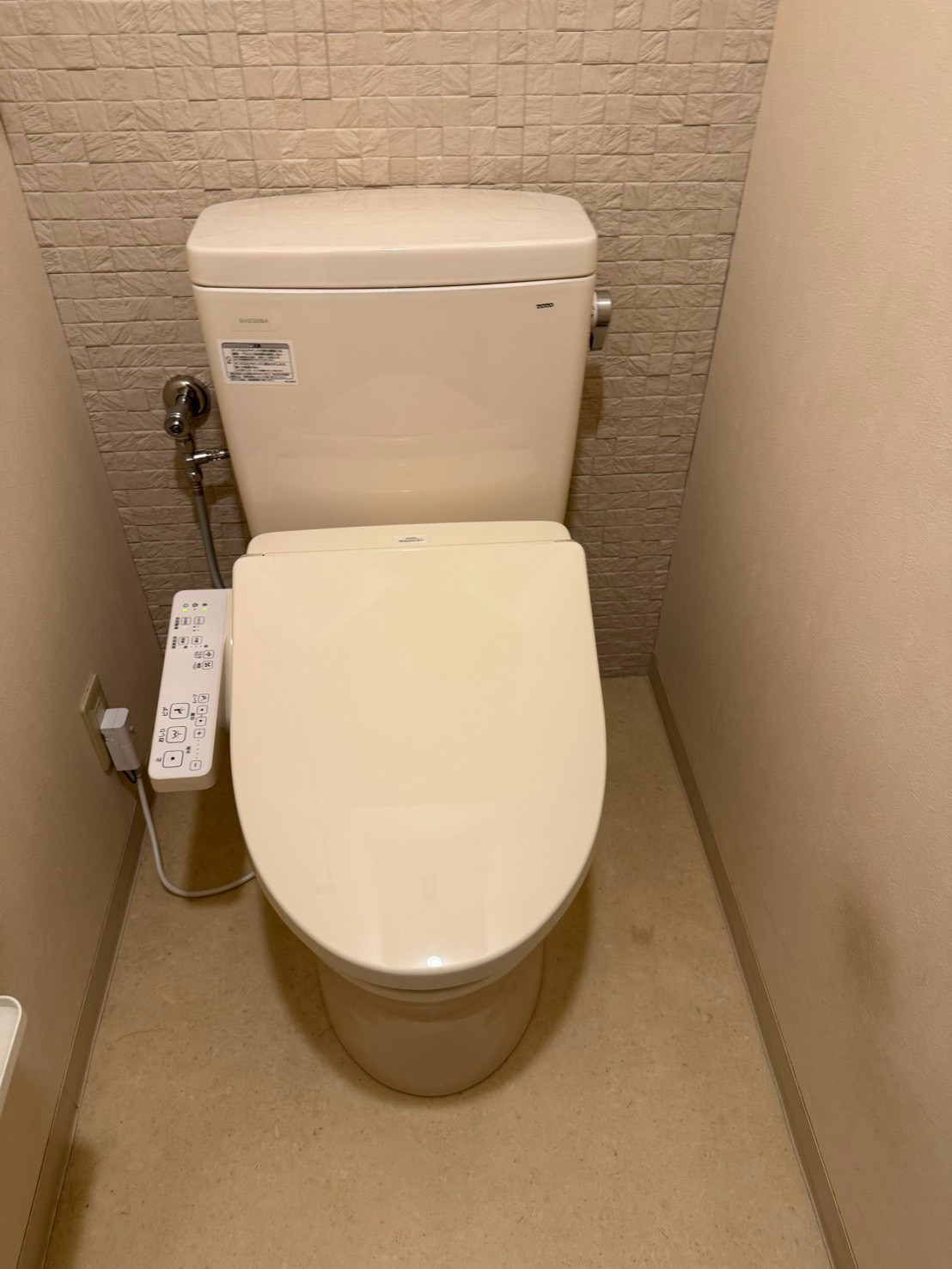 横浜市神奈川区 ピュアレストQR ウォシュレットBV2 施工後